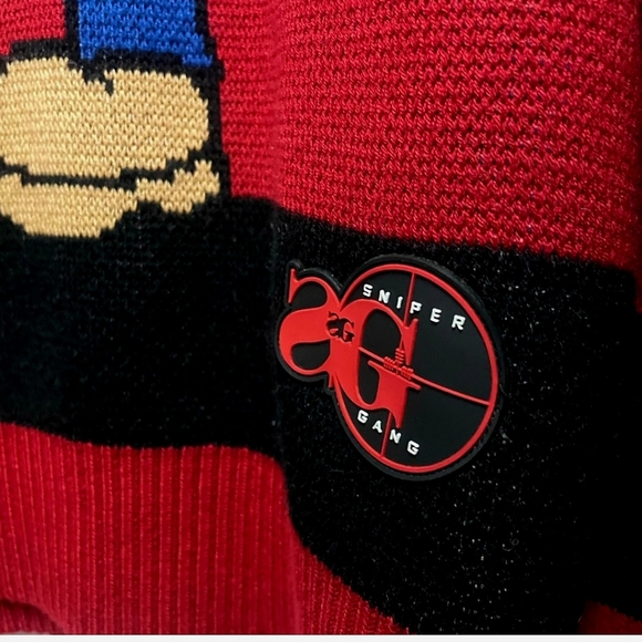 SNIPER GANG ROBBER SWEATER SIZE SMALL DEADSTOCK HTF - Picture 4 of 4